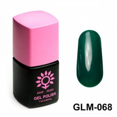 Гель-лак Мир Леди сверхстойкий - Темно зеленый GLM-068